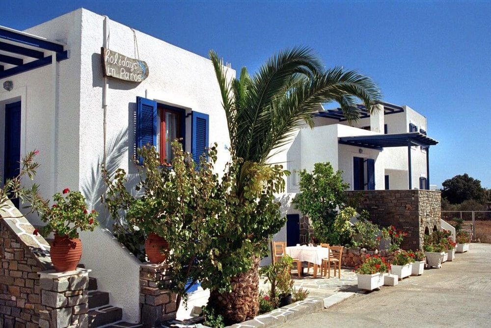 Holidays In Paros Alikí Eksteriør billede